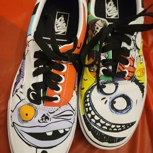 Size 8 Van's Nightmare before Christmas  shoes